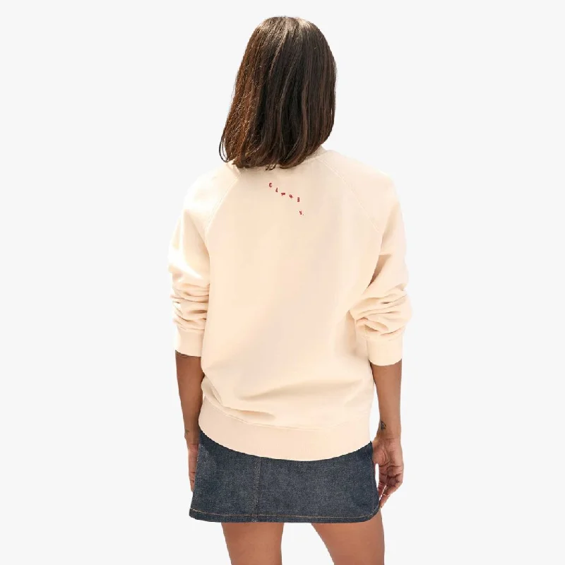 ""Oui"" Sweatshirt (Cream)