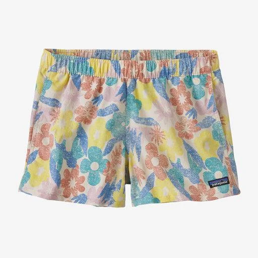 Patagonia Barely Baggies Shorts - 2½"" Channeling Spring: Natural