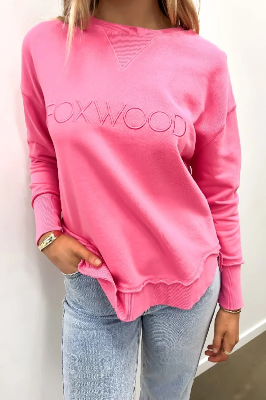 Simplified Crew Bright Pink