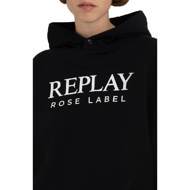 Replay Women's Oversized Sweatshirt With Print