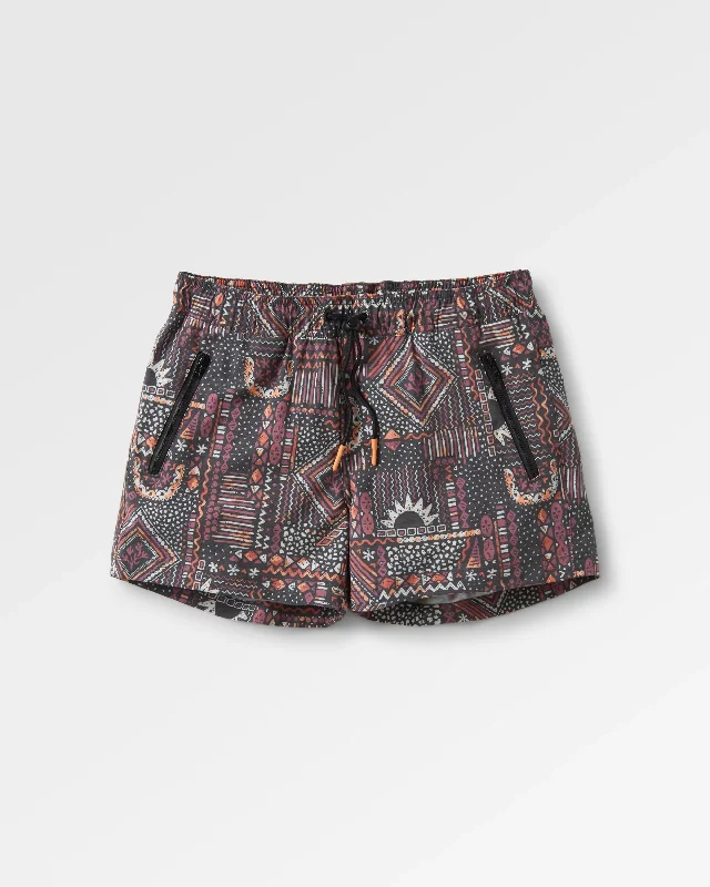 Way Out Recycled All Purpose Short - Vintage Patchwork Black/Multi