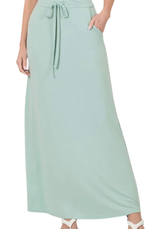 Sport Skirt Maxi Style 2335 in Light Green