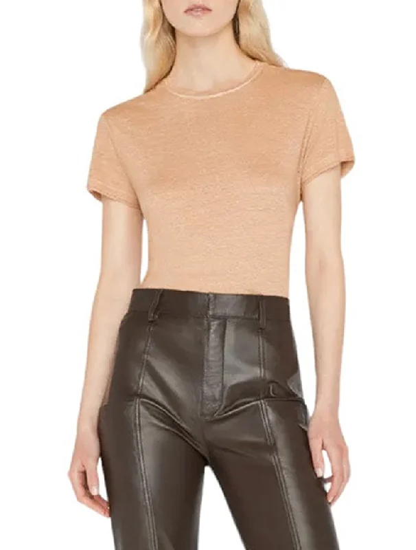 Easy True Tee - FRAME Rayon Velvet Corduroy
