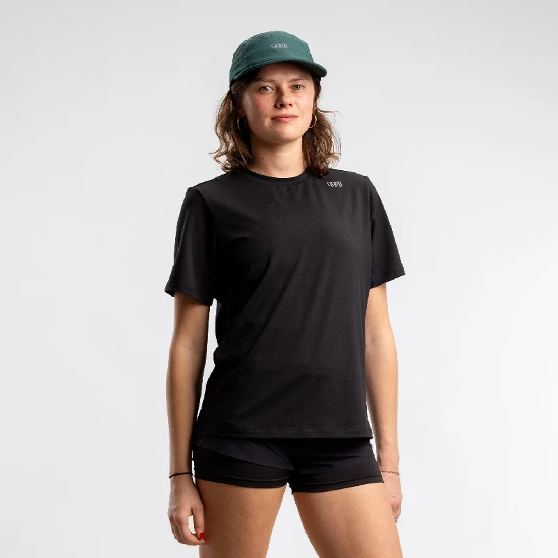 Foundation Lomond Tee Women's BLACK Elasticated Padded Insulated