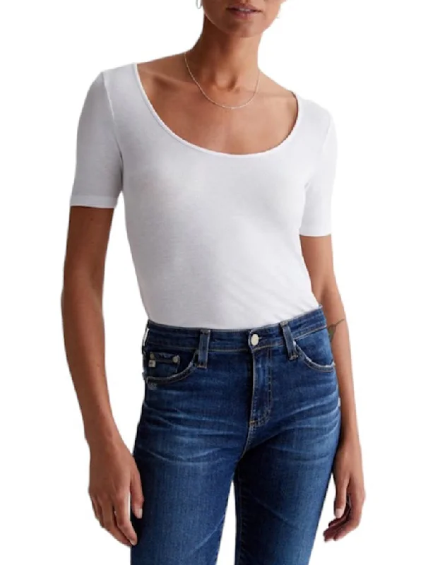 Jaxon Scoop Tee - AG JEANS Casual Formal Business