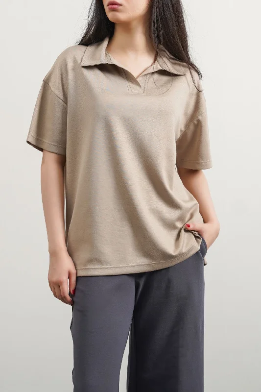 JOHNNY COLLAR POLO Cozy Warm Stylish