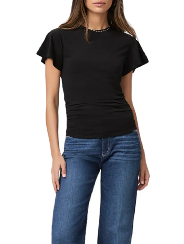 Lena Tee - PAIGE Ribbed T-Shirt High Neck Heavyweight