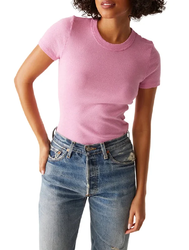 Lexy Tee - MICHAEL STARS Basic T-Shirt Crew Neck Short Sleeve