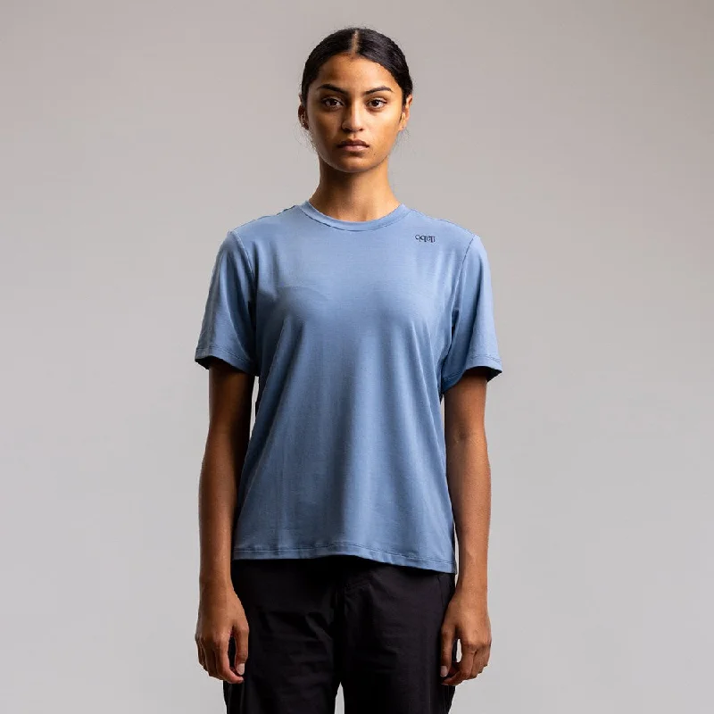 Lomond Tee - Women's Houndstooth Herringbone Solid