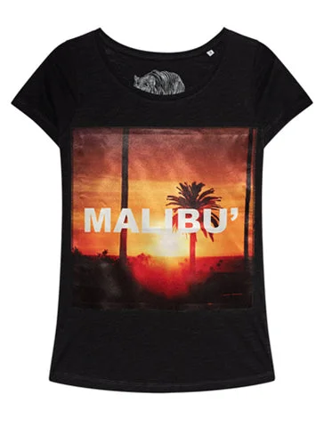 Malibu T Shirt - BASTILLE Terry Blend Velvet Blend Canvas Blend