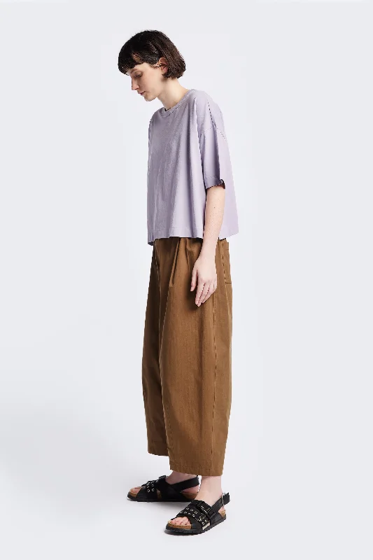 Obelisk Tee Lilac Fleece Nylon Spandex