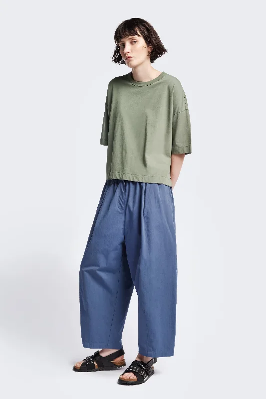 Obelisk Tee Sage Green Zippered Buttoned Snapped