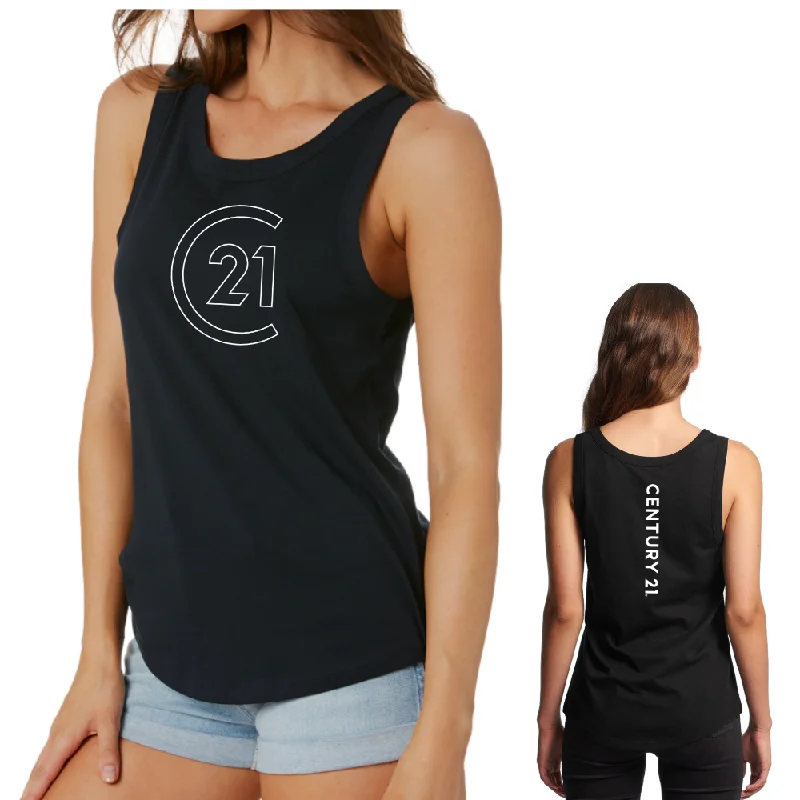 SUNDAY Work Out Sleeveless Tank - ON SALE Boxy Fit Fitted Loose