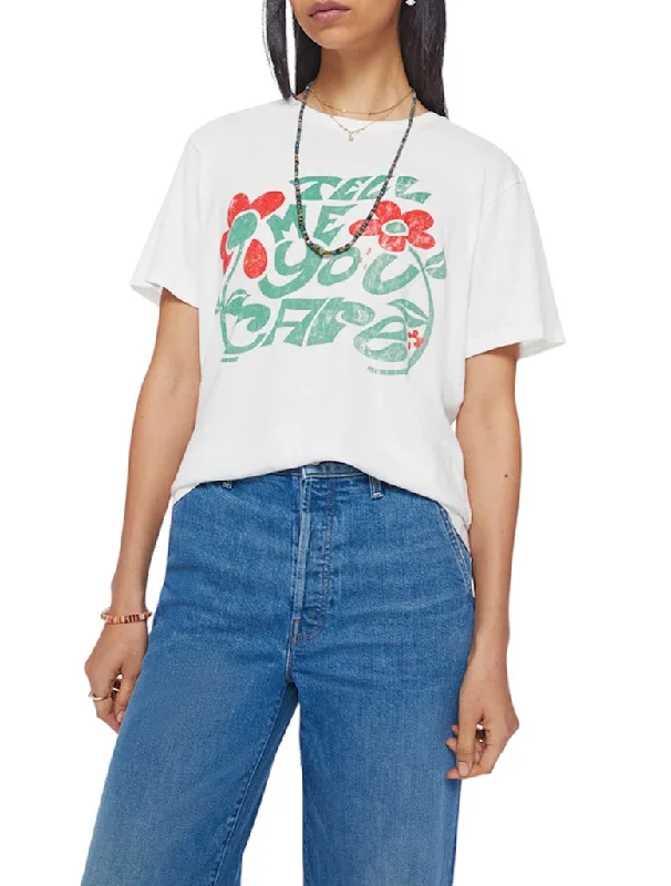The Rowdy T-Shirt - MOTHER Zippered Buttoned Snapped
