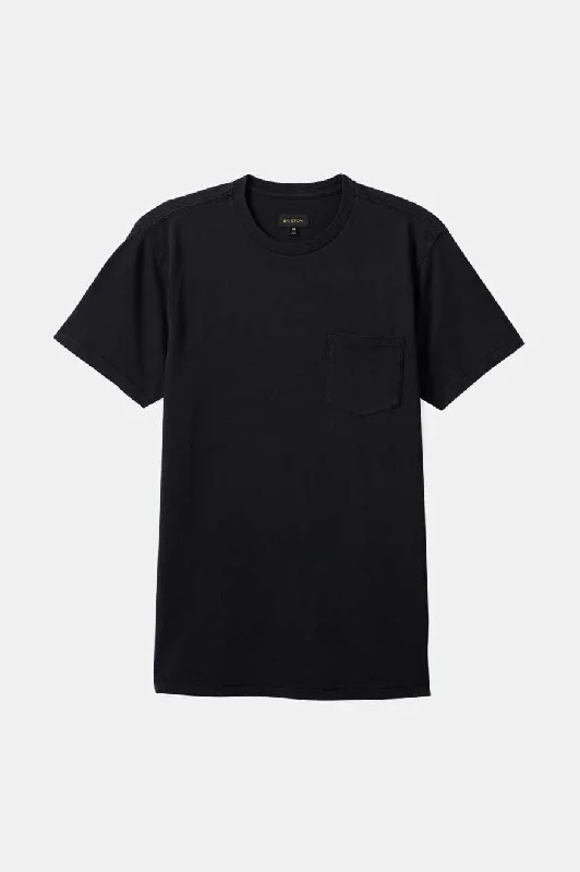 Vintage Reserve S/S T-Shirt - Black Sol Wash Lace Blend Ribbed Blend Corduroy Blend