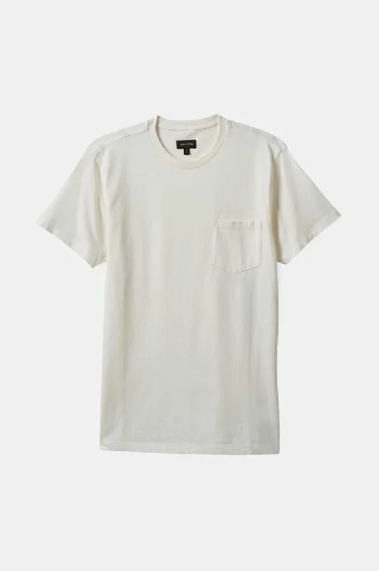 Vintage Reserve S/S T-Shirt - Off White Sol Wash Polka Dot Checkered Tartan