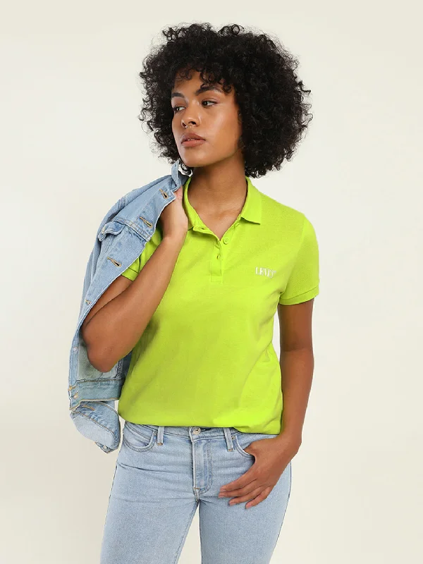 Women's Graphic Print Oversized Polo T-Shirt Striped Floral Plaid