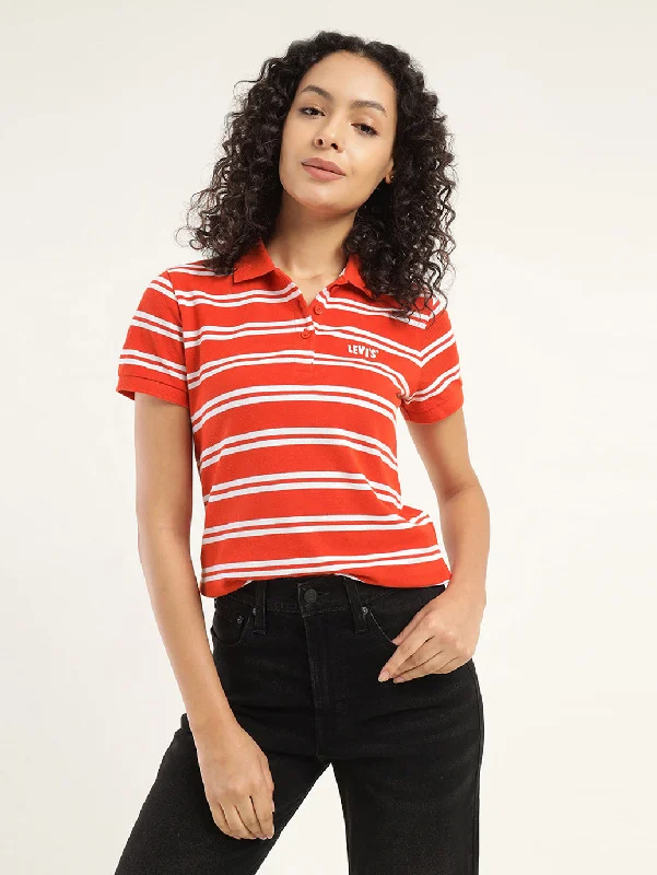 Women's Graphic Print Oversized Polo T-Shirt Beaded Sequined Faux Fur