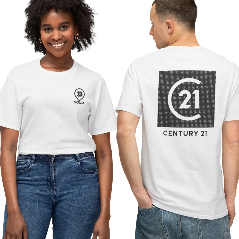 SOLD - Unisex Cotton Tee Casual Formal Business