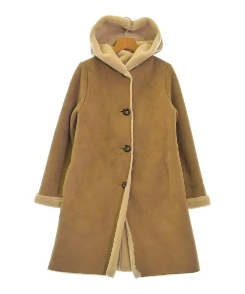 Ray Beams Sheepskin coats Herringbone Wool Overcoat