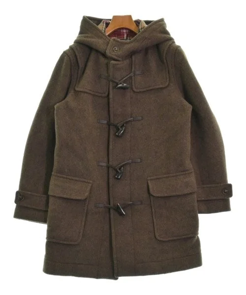 LONDON TRADITION Duffle coats Houndstooth Pattern Overcoat