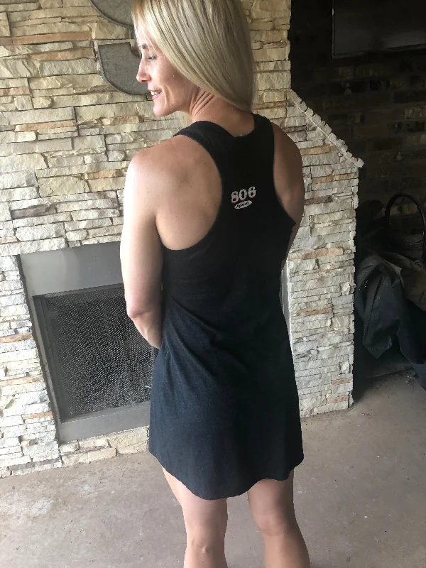 806 Apparel Next Level Black Ultra-Soft Tank Racerback dress sheer tank top