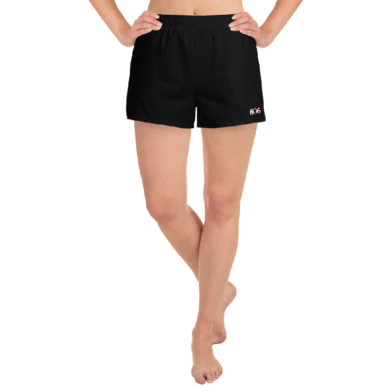 806 Women's Athletic Short Shorts (White 806 Red Steer) printed when ordered (12 to 14 days to arrive)) yoga tank top