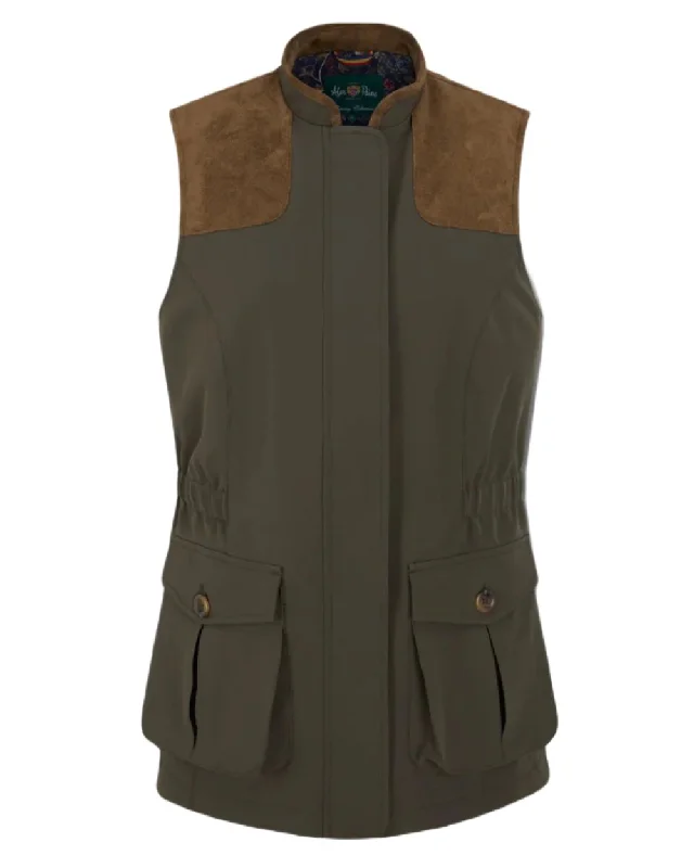 Alan Paine Ladies Lockwood Shooting Waistcoat Lightweight Utility Vest