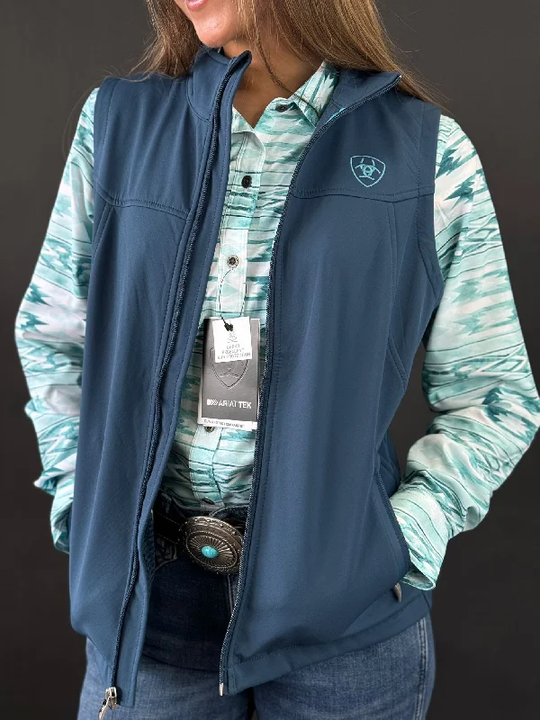 Ariat Vest Team Softshell Deep petroleum bright tank top