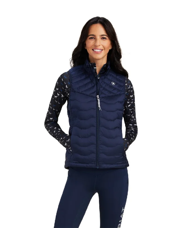 Ariat Womens Ideal Down Gilet Collared Sleeveless Coat