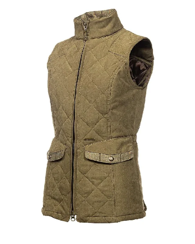 Baleno Womens Chester Quilted Gilet Casual Flannel Vest