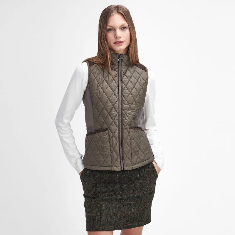 Barbour Ladies High Field Gilet Embellished Evening Vest
