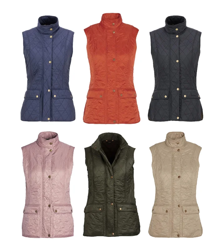 Barbour Wray Quilted Gilet black tank top