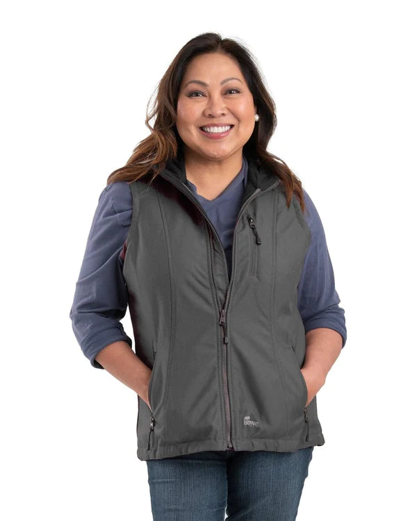 Women's Softshell Vest Elegant Duster Vest