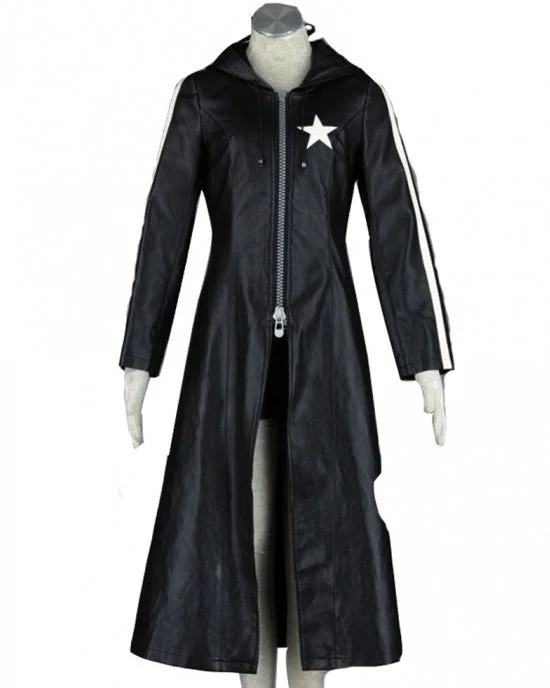 Black Rock Shooter Coat High-Collar Winter Coat