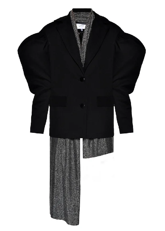 BLAZER WITH REMOVABLE SCARF Milan Custom Blazer