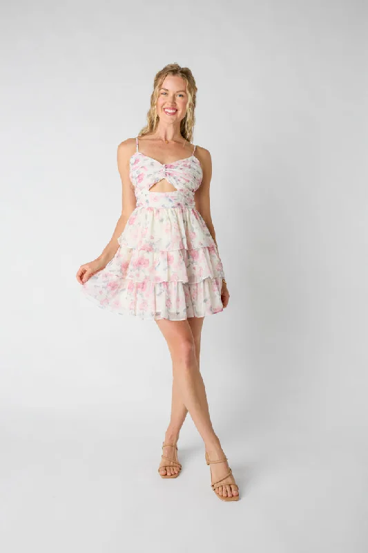Blushing Beauty Mini Dress flexible tank top