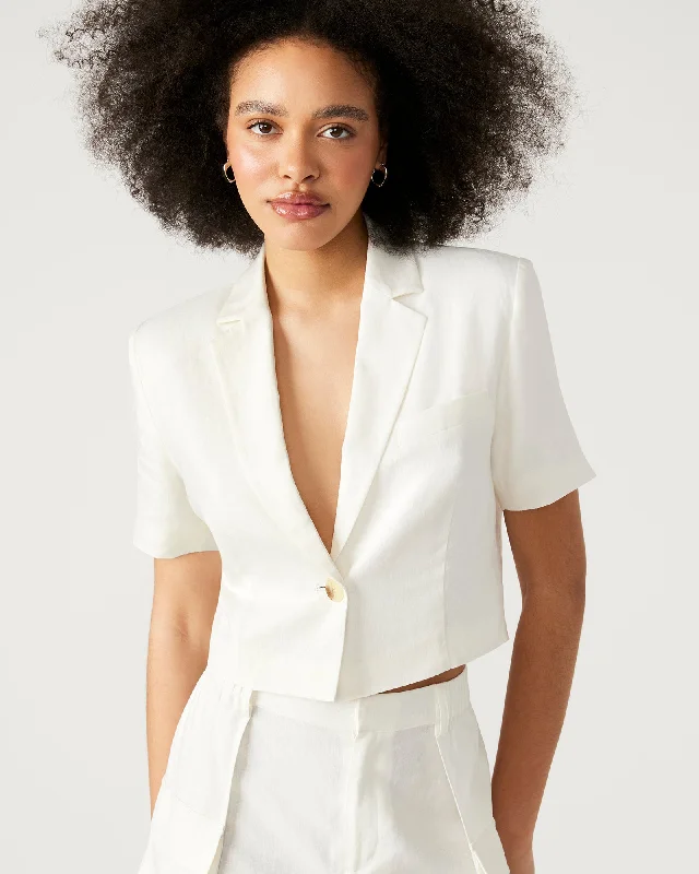 FAYETTE BLAZER WHITE Fashion Women's Blazer