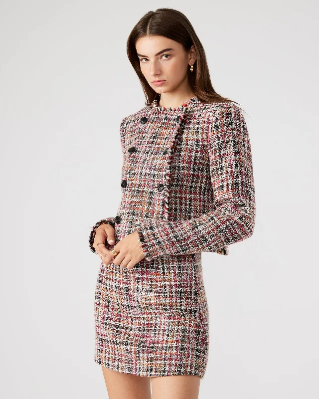ANTOINETTE JACKET RED MULTI Women's Boutique Suit