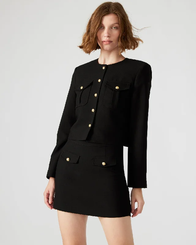 COSETTE JACKET BLACK Women's Patchwork Suit