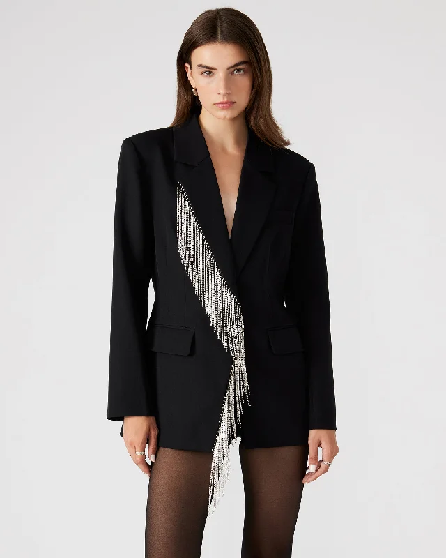 NELLIE BLAZER BLACK Winter Women's Blazer