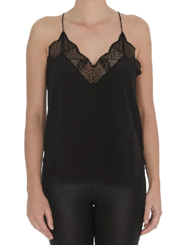 Caraco Christy Camisole - ZADIG & VOLTAIRE Warm Fleece Vest
