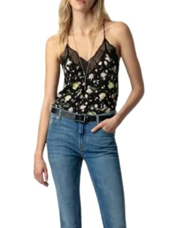 Christy Roses Camisole - ZADIG & VOLTAIRE Street Style Vest