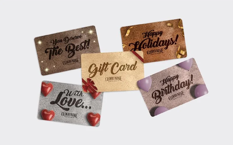 Cloud Nine Sheepskin Gift Card Elegant Satin-Lined Coat
