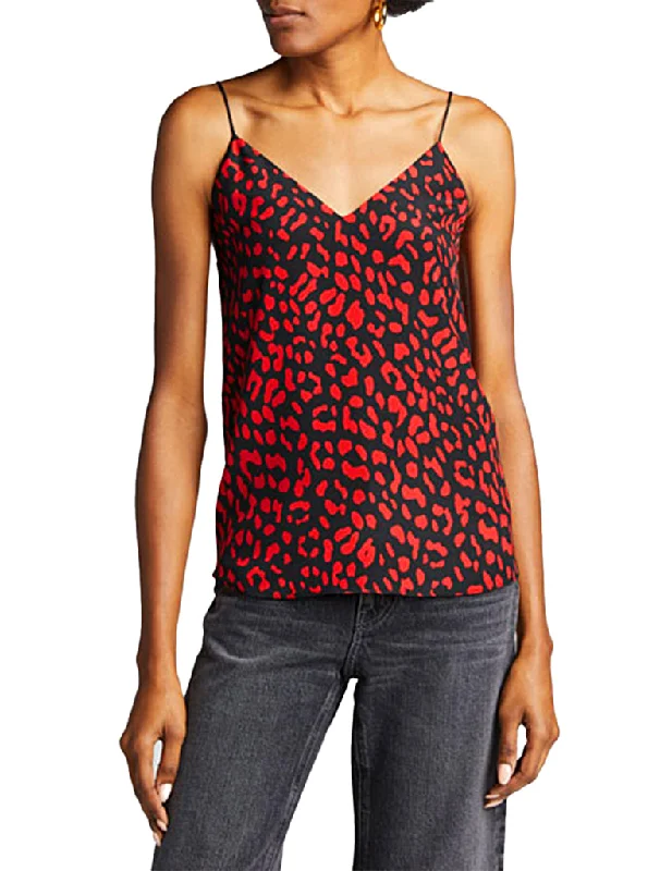 Contessa V-Neck Cami - ALICE AND OLIVIA Fleece-Lined Vest