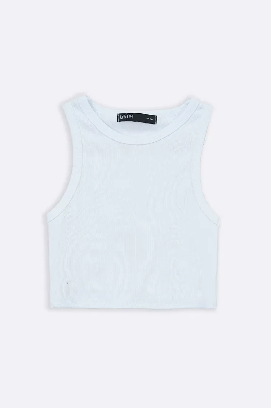 CROPPED TANK VEST Elegant Duster Vest