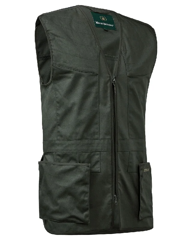 Deerhunter Atlas Shooting Waistcoat Warm Hooded Vest