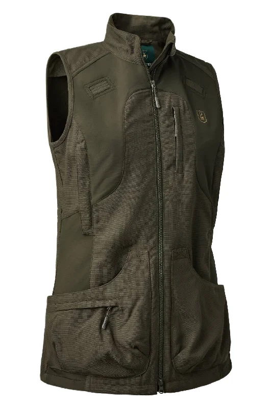 Deerhunter Lady Ann Extreme Waistcoat Belted Puffer Vest