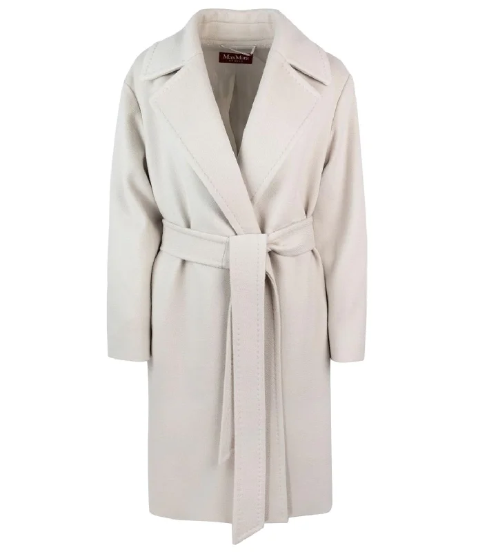 Max Mara Studio cappotto TIGRE neutro donna Soft Wool-Blend Coat