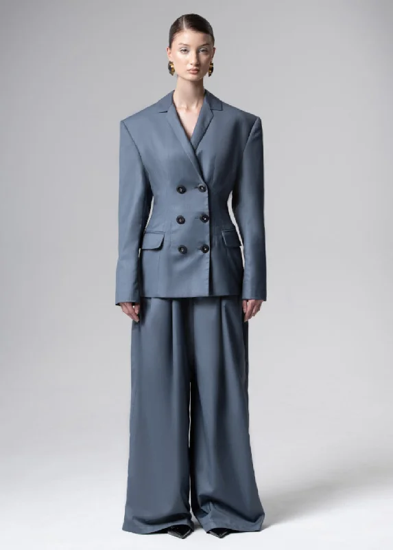 DOUBLE-BREASTED BLAZER Women's Vintage Jacket